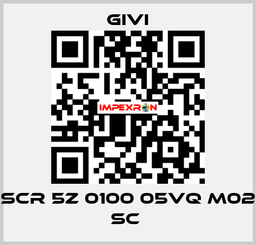 SCR 5Z 0100 05VQ M02 SC  Givi