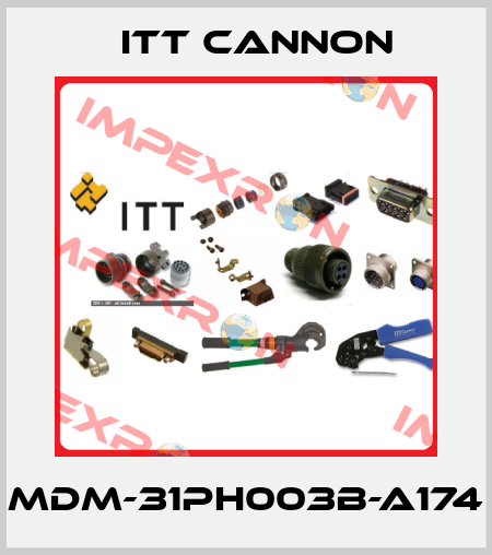 MDM-31PH003B-A174 Itt Cannon