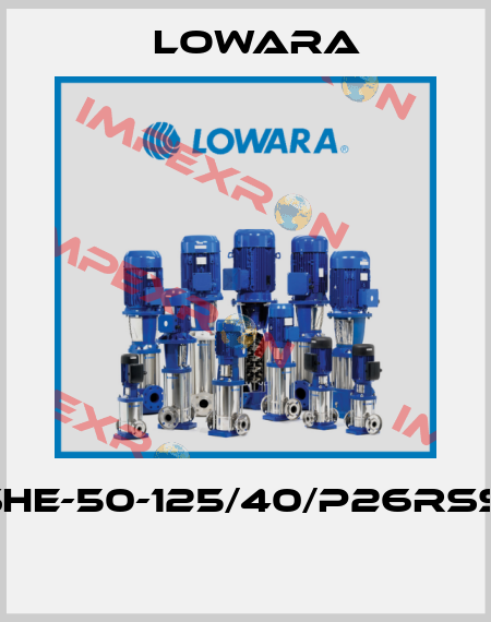 ESHE-50-125/40/P26RSSA  Lowara