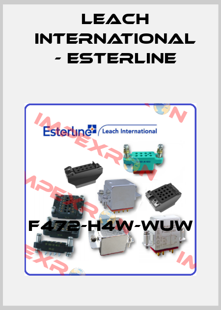 F472-H4W-WUW Leach International - Esterline