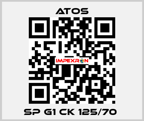 SP G1 CK 125/70  Atos