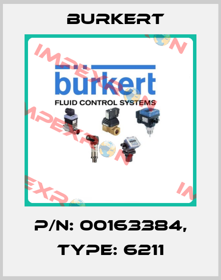 p/n: 00163384, Type: 6211 Burkert