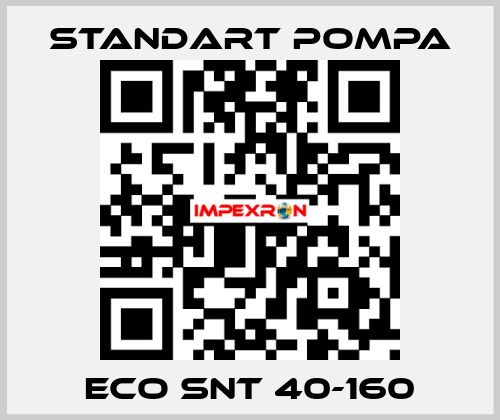 ECO SNT 40-160 STANDART POMPA