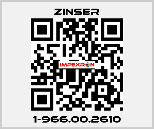 1-966.00.2610 Zinser