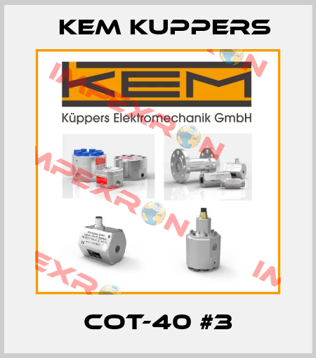 COT-40 #3 Kem Kuppers