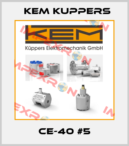 CE-40 #5 Kem Kuppers