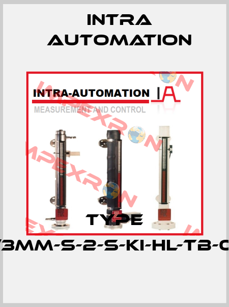 Type IBR-36-ID300/3mm-S-2-S-KI-HL-TB-0-A03-A56-E12 Intra Automation