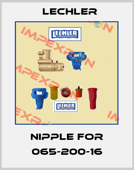nipple for 065-200-16 Lechler