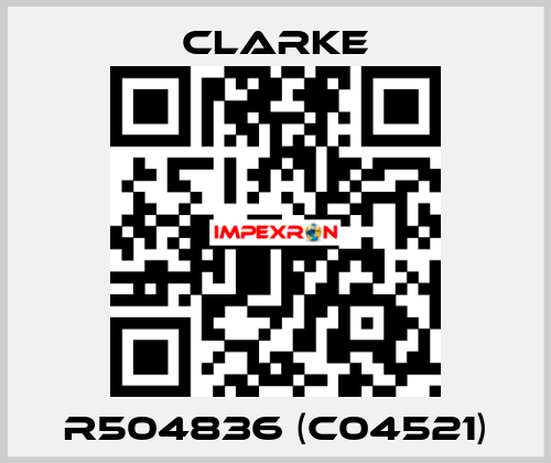  R504836 (C04521) Clarke