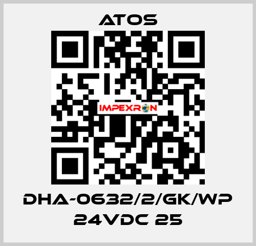 DHA-0632/2/GK/WP 24VDC 25 Atos