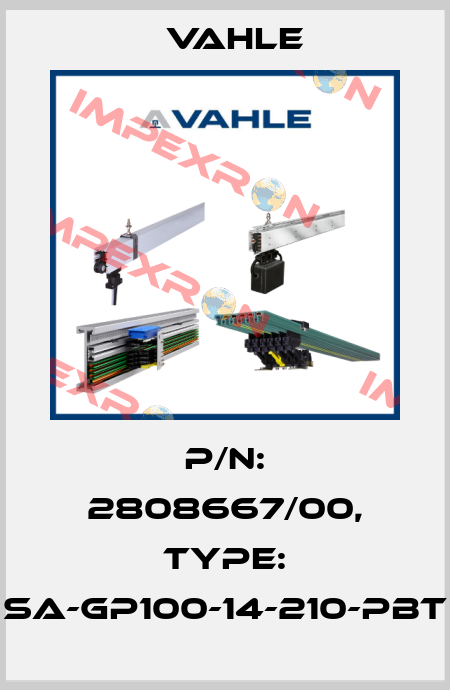 P/n: 2808667/00, Type: SA-GP100-14-210-PBT Vahle