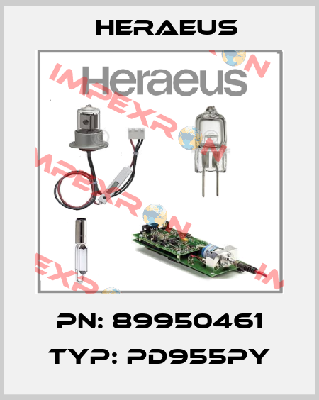 PN: 89950461 Typ: PD955PY Heraeus