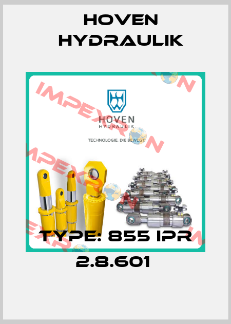 TYPE: 855 IPR 2.8.601  Hoven Hydraulik