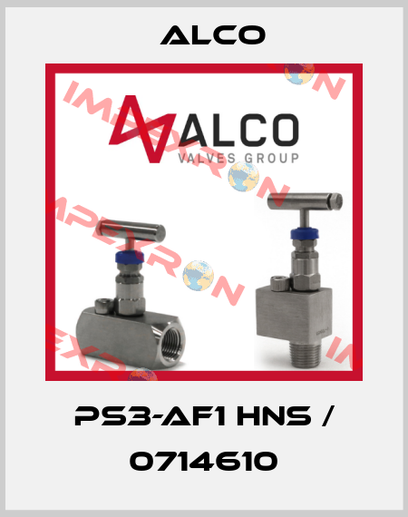 PS3-AF1 HNS / 0714610 Alco