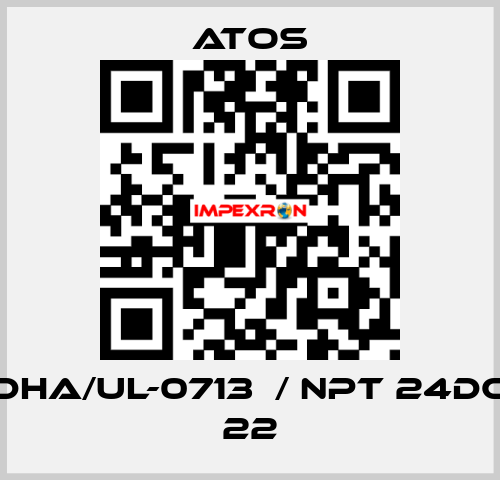 DHA/UL-0713  / NPT 24DC 22 Atos