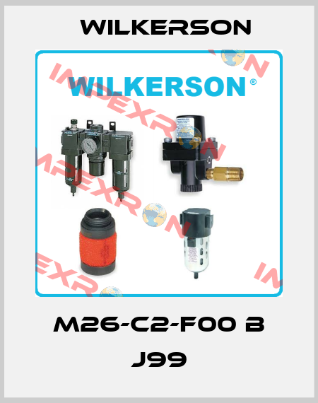 M26-C2-F00 B J99 Wilkerson