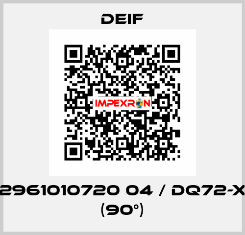 2961010720 04 / DQ72-x (90°) Deif