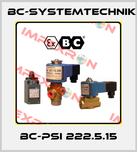BC-PSI 222.5.15 BC-Systemtechnik