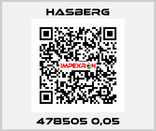 478505 0,05 Hasberg
