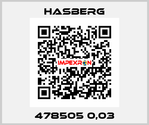 478505 0,03 Hasberg