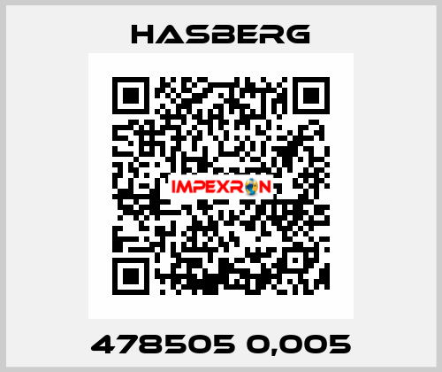 478505 0,005 Hasberg