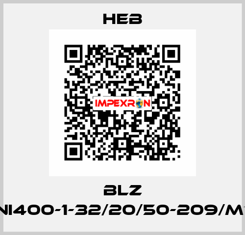 BLZ NI400-1-32/20/50-209/M1 HEB