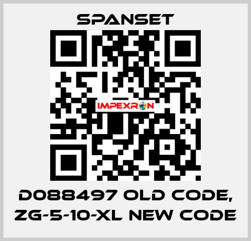 D088497 old code, ZG-5-10-XL new code SpanSet