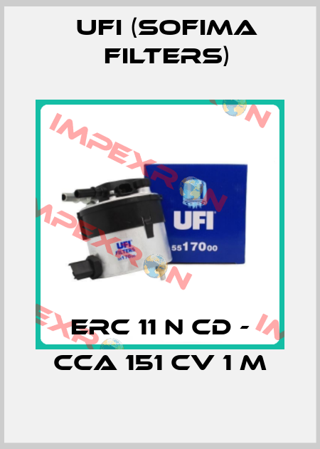 ERC 11 N CD - CCA 151 CV 1 M Ufi (SOFIMA FILTERS)