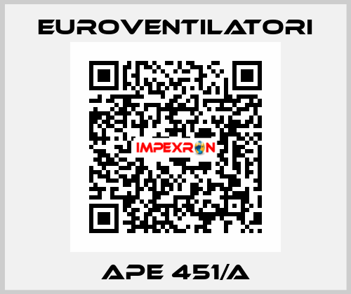 APE 451/A Euroventilatori