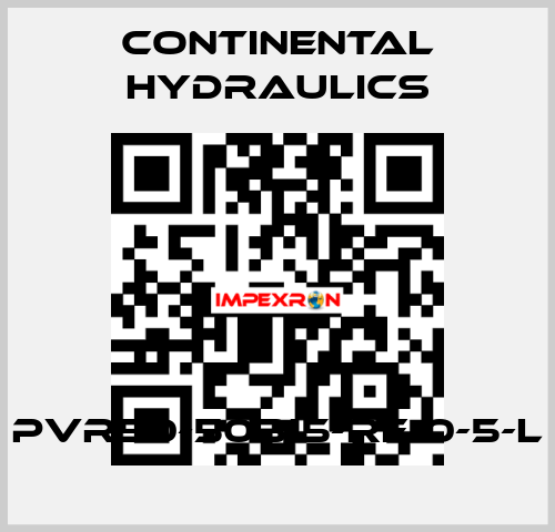 PVR50-50B15-RF-0-5-L Continental Hydraulics