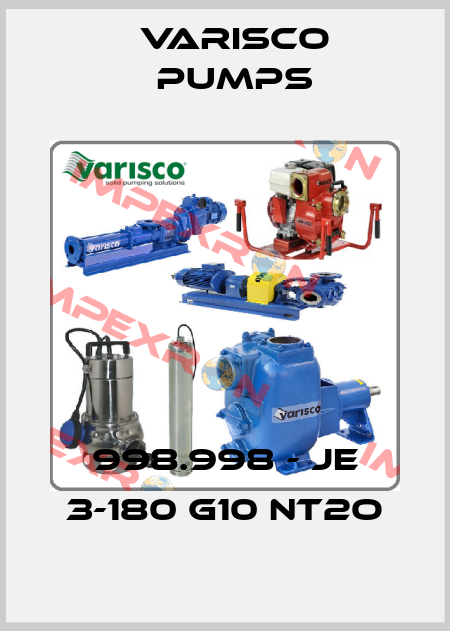 998.998 - JE 3-180 G10 NT2O Varisco pumps