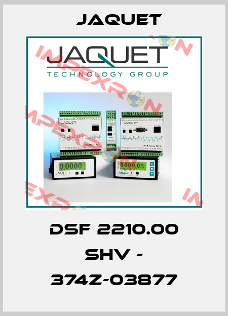 DSF 2210.00 SHV - 374Z-03877 Jaquet