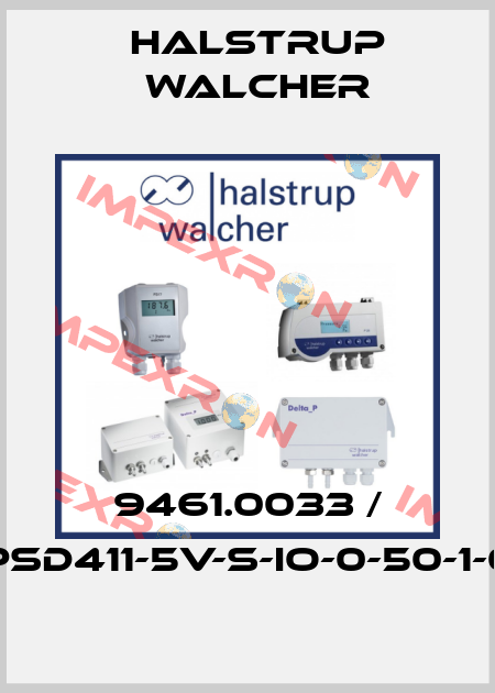 9461.0033 / PSD411-5V-S-IO-0-50-1-0 Halstrup Walcher