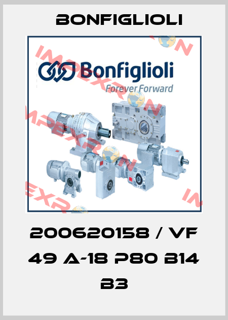 200620158 / VF 49 A-18 P80 B14 B3 Bonfiglioli