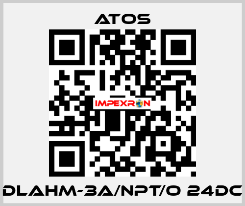 DLAHM-3A/NPT/O 24DC Atos