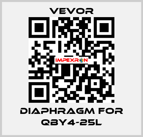 diaphragm for QBY4-25L VEVOR