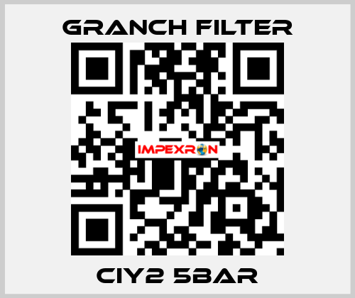 CIY2 5BAR GRANCH FILTER