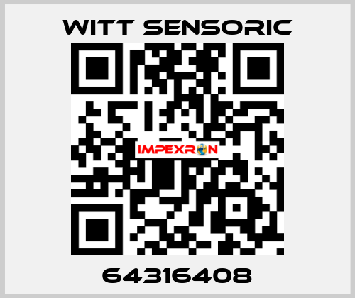 64316408 Witt Sensoric