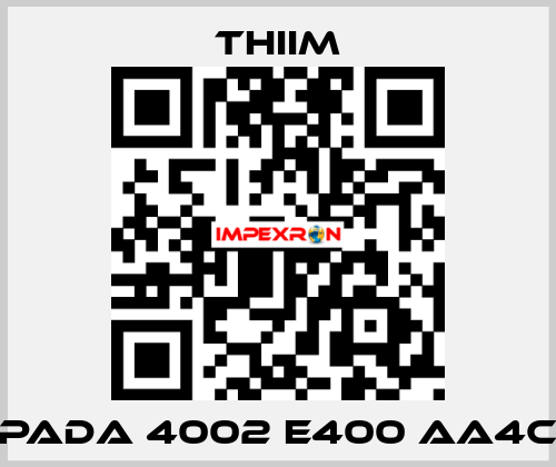 PADA 4002 E400 AA4C Thiim