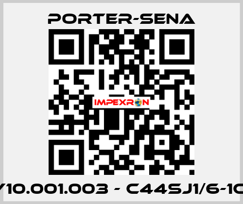 Y10.001.003 - c44sj1/6-1c  PORTER-SENA