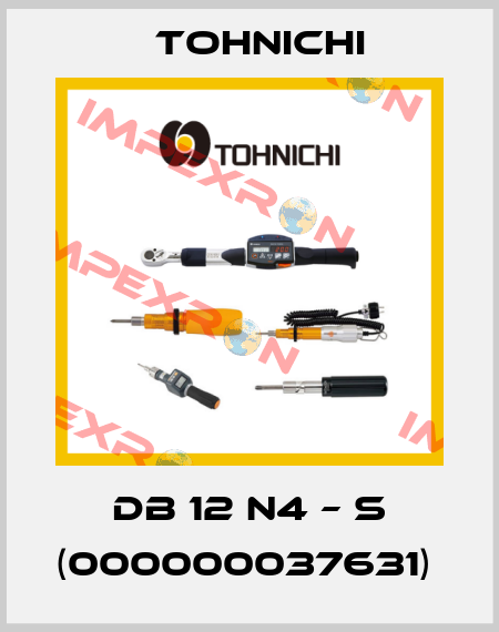 DB 12 N4 – S (000000037631)  Tohnichi