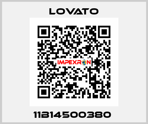 11B14500380  Lovato