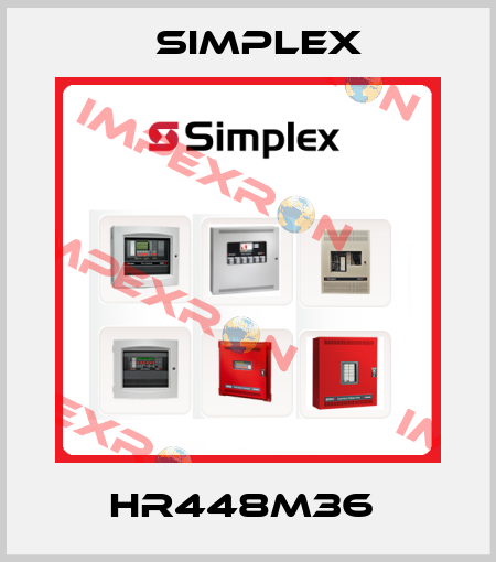HR448M36  Simplex
