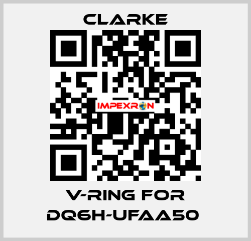 V-Ring for DQ6H-UFAA50  Clarke