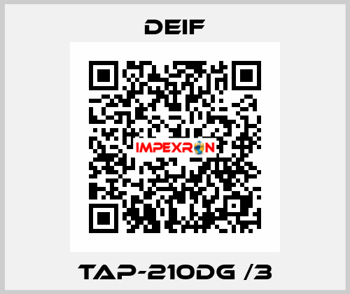 TAP-210DG /3 Deif