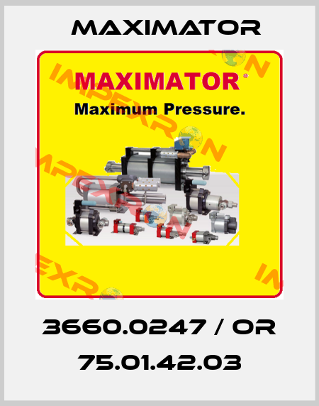 3660.0247 / OR 75.01.42.03 Maximator