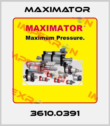 3610.0391 Maximator