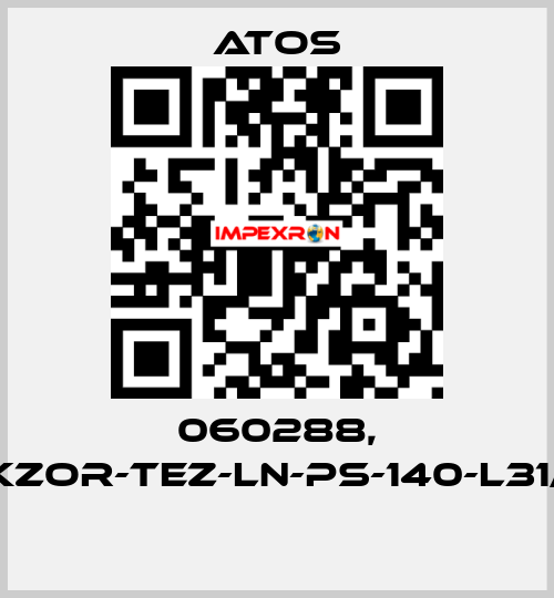 060288, DLKZOR-TEZ-LN-PS-140-L31/BZ   Atos