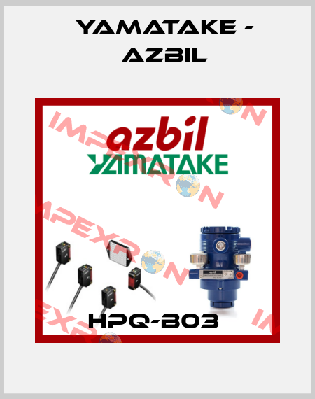 HPQ-B03  Yamatake - Azbil
