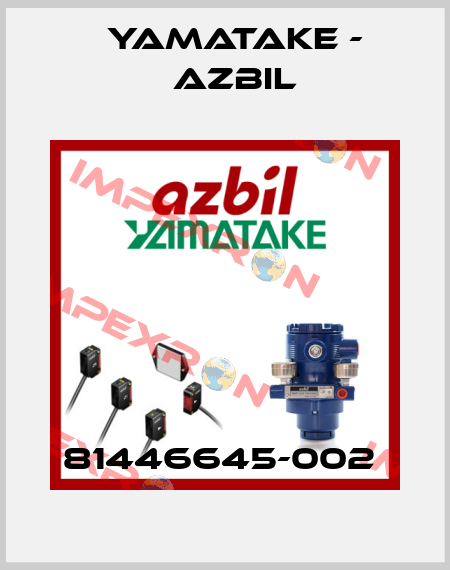 81446645-002  Yamatake - Azbil